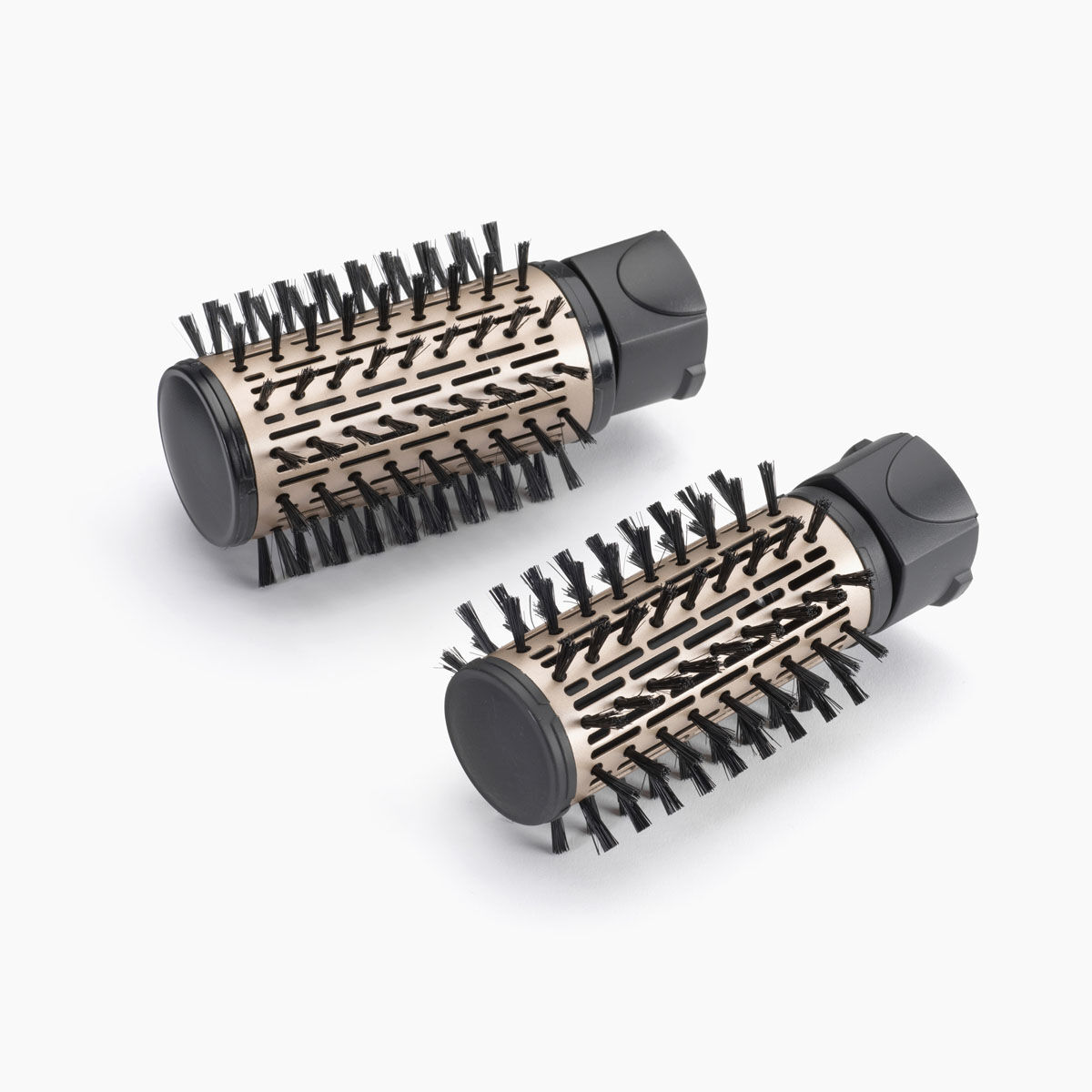 Rotierende 50mm B&uuml;rste mit soften Borsten. Rotierende 42mm B&uuml;rste mit soften Borsten